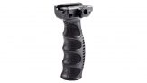 Ergonomic vertical grip with rubber inserts & compartment. (The re-designed #AVG) Polymer made.