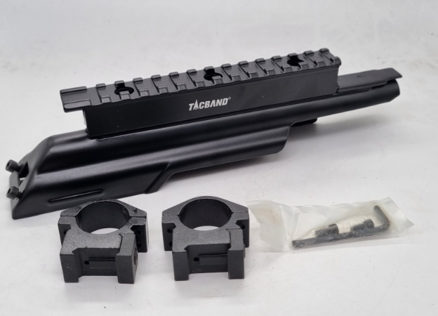 Tacband PR0414T | 14 Slot AK Tri-Rail dust cover with scope mounts